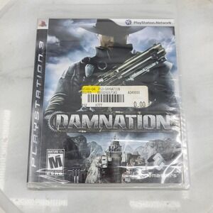 New‎ Sealed Playstation 3 Damnation Video Game